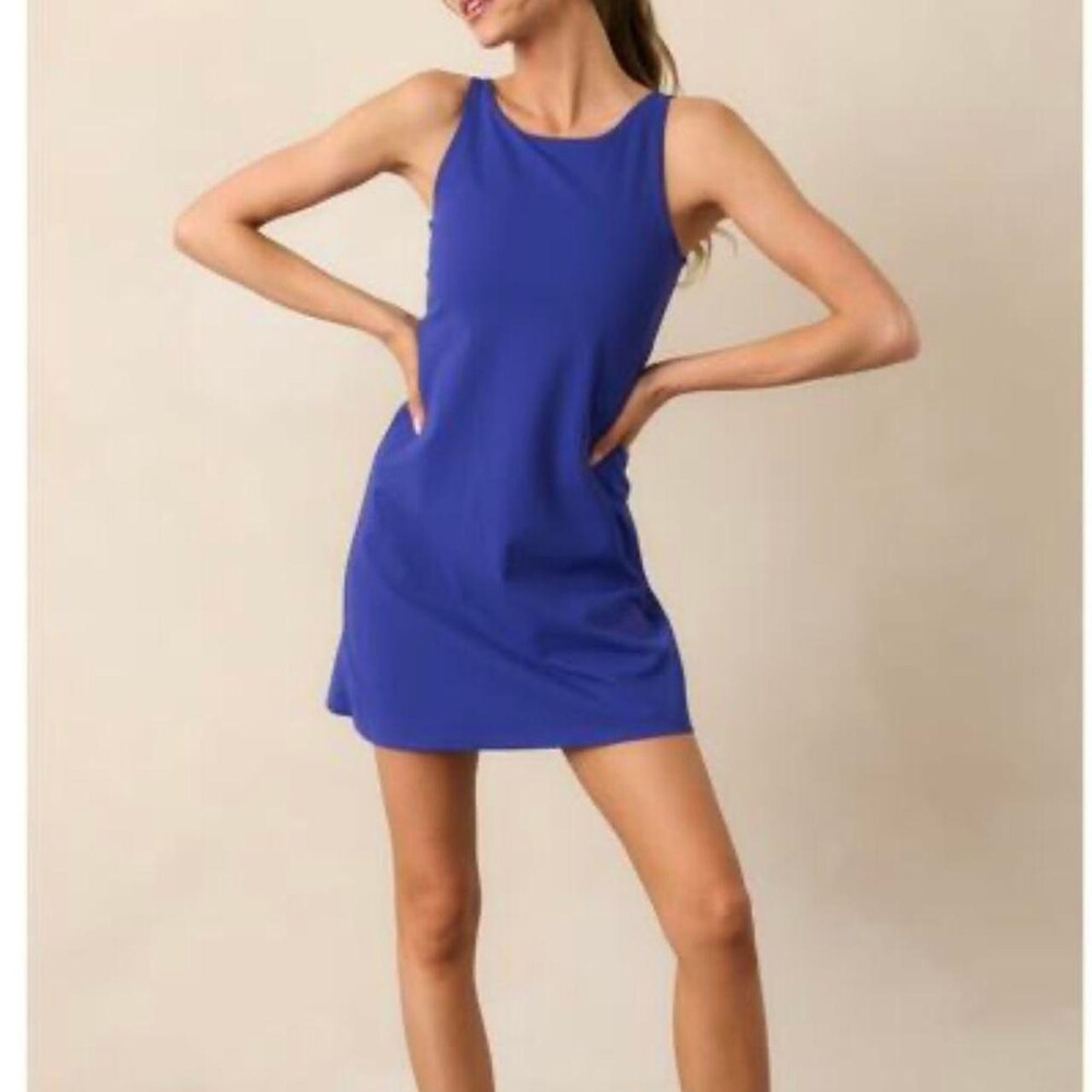 Spanx Women's Blue and Navy Dress